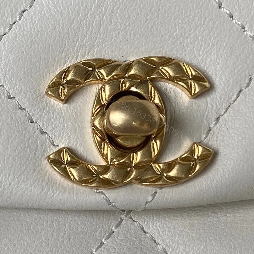 View 3 of Chanel Charm Mini Backpack Like Auth Lock Handle Plated 18cm