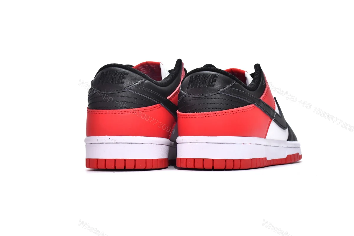 View 3 of Nike Dunk Low Black Red DO7412-221