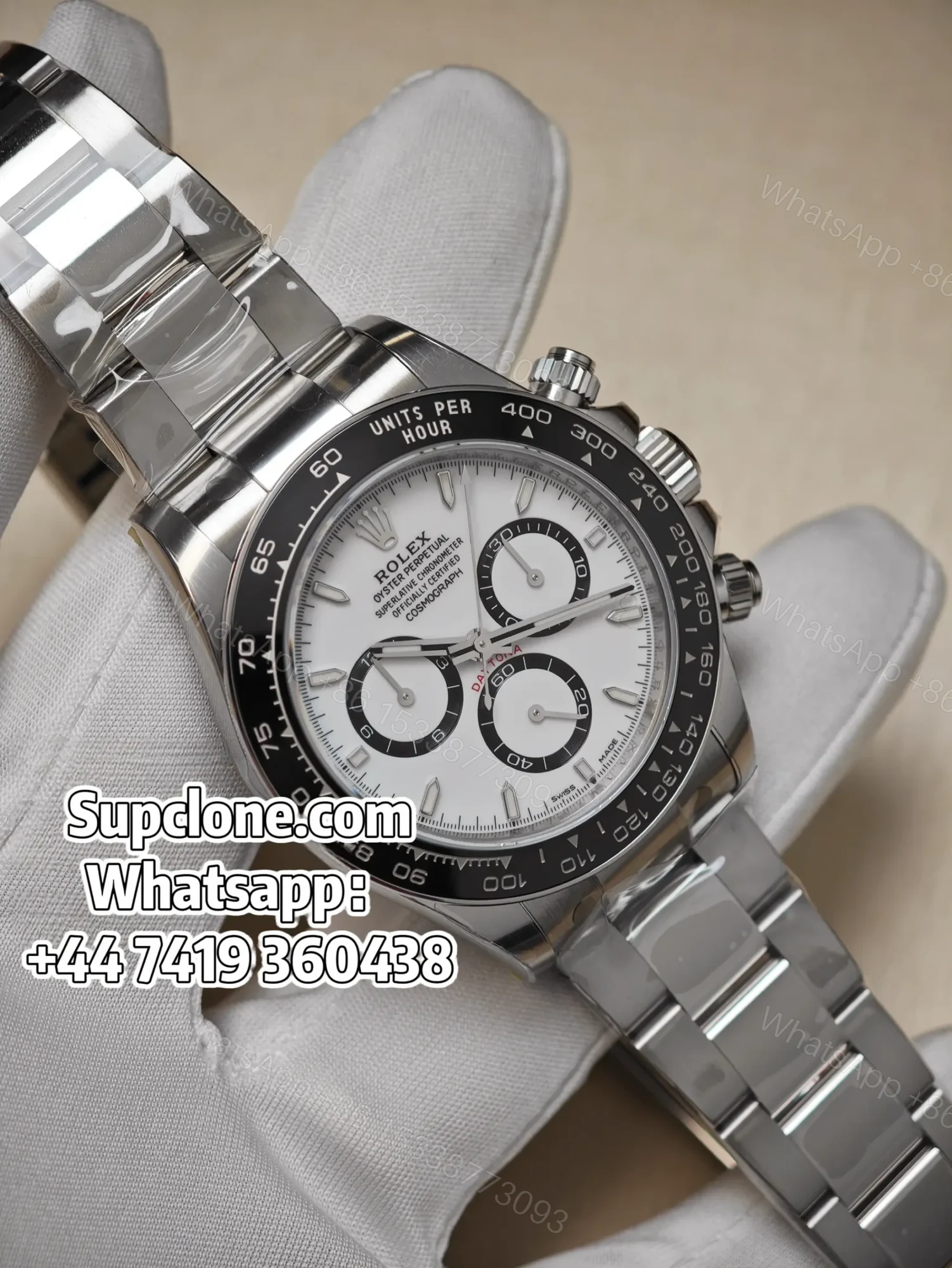 Rolex Daytona Super Clone Panda Dial M126500LN-0001 4131 Movement — view 1
