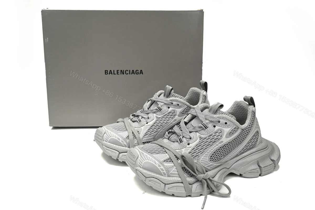 Balenciaga 3XL Silver Light Gray 734731 W3XLR 1281 — view 2