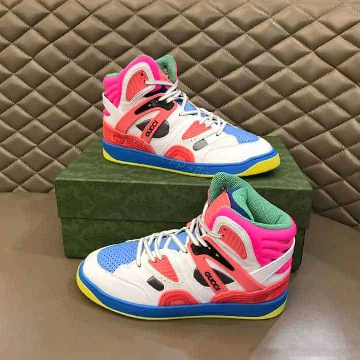 View 5 of GUCCI BASKET SNEAKERS WHITE DEMETRA – GC069