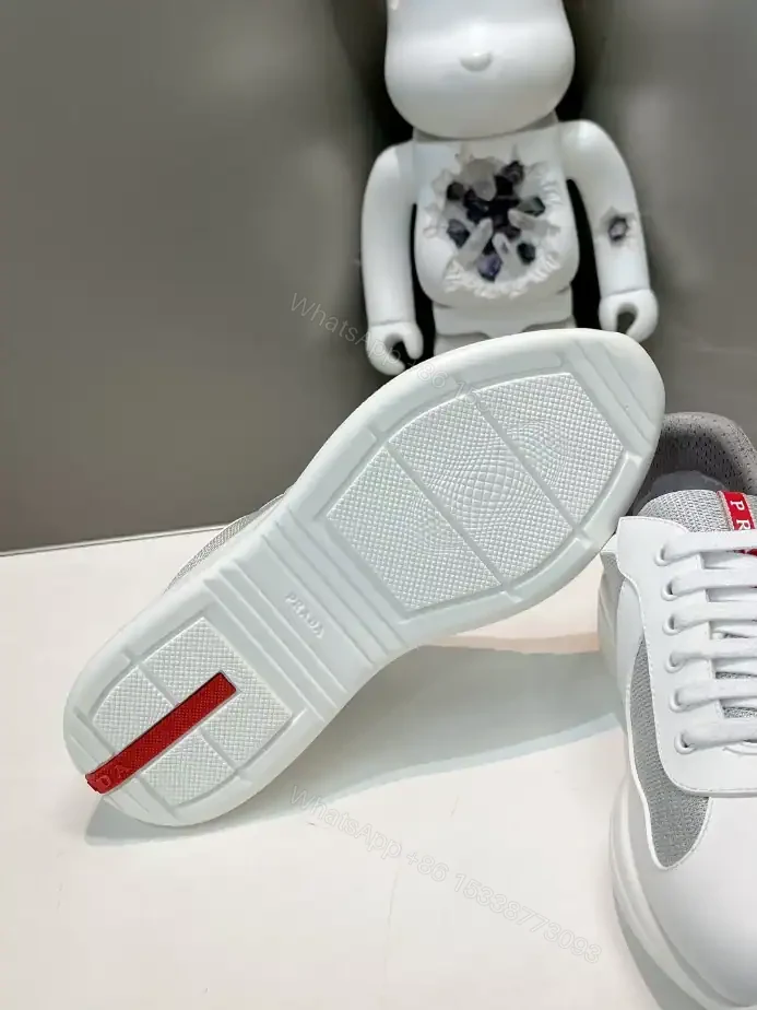 View 4 of PRADA AMERICA’S CUP SOFT RUBBER AND BIKE FABRIC SNEAKERS – PRD004