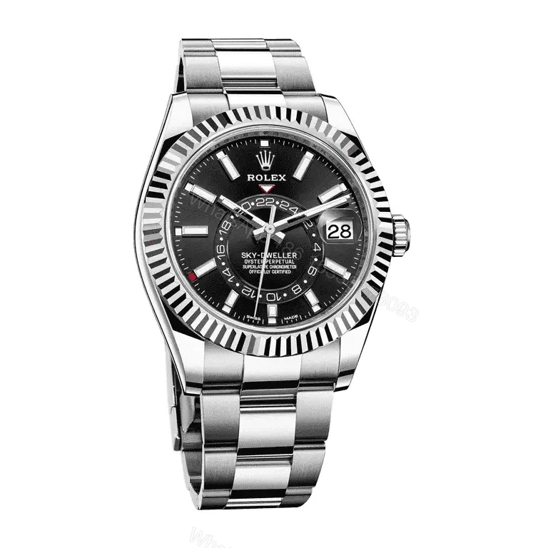 View 11 of Rolex Sky-Dweller 326934 Black Dial Oyster Replica