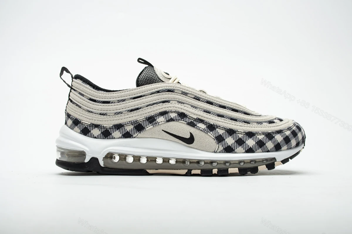 View 2 of Nike Air Max 97 Plaid Light Cream 312834-201