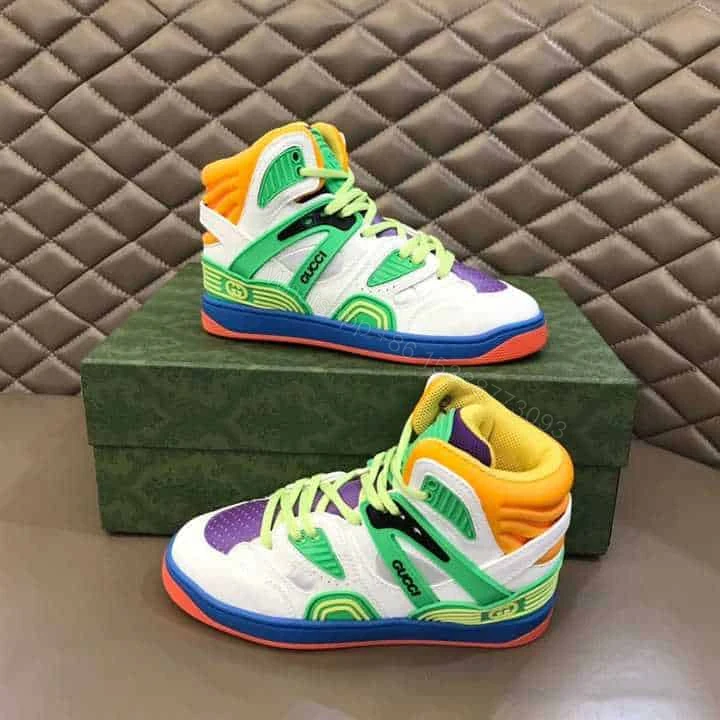 View 5 of GUCCI BASKET SNEAKERS WHITE DEMETRA – GC067
