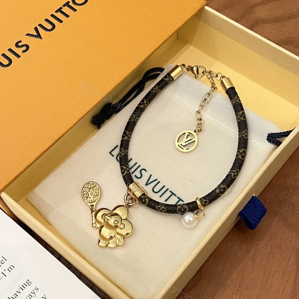 View 3 of Louis Vuitton Vivienne On The Court Bracelet Monogram Brown M8087Z