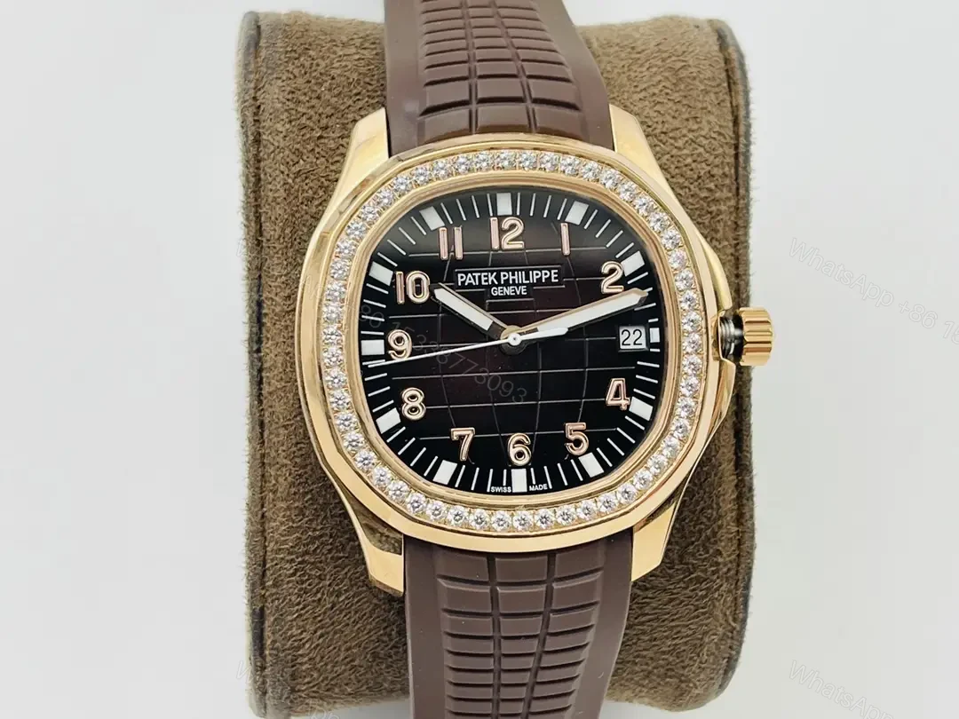 Patek Philippe Aquanaut 5068 Rose Gold Brown Dial 5068R-001 — view 1