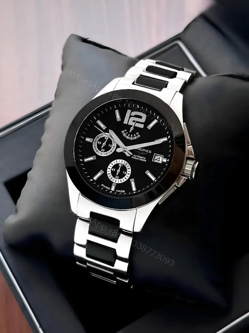 View 3 of Longines Conquest Chronograph Ceramic