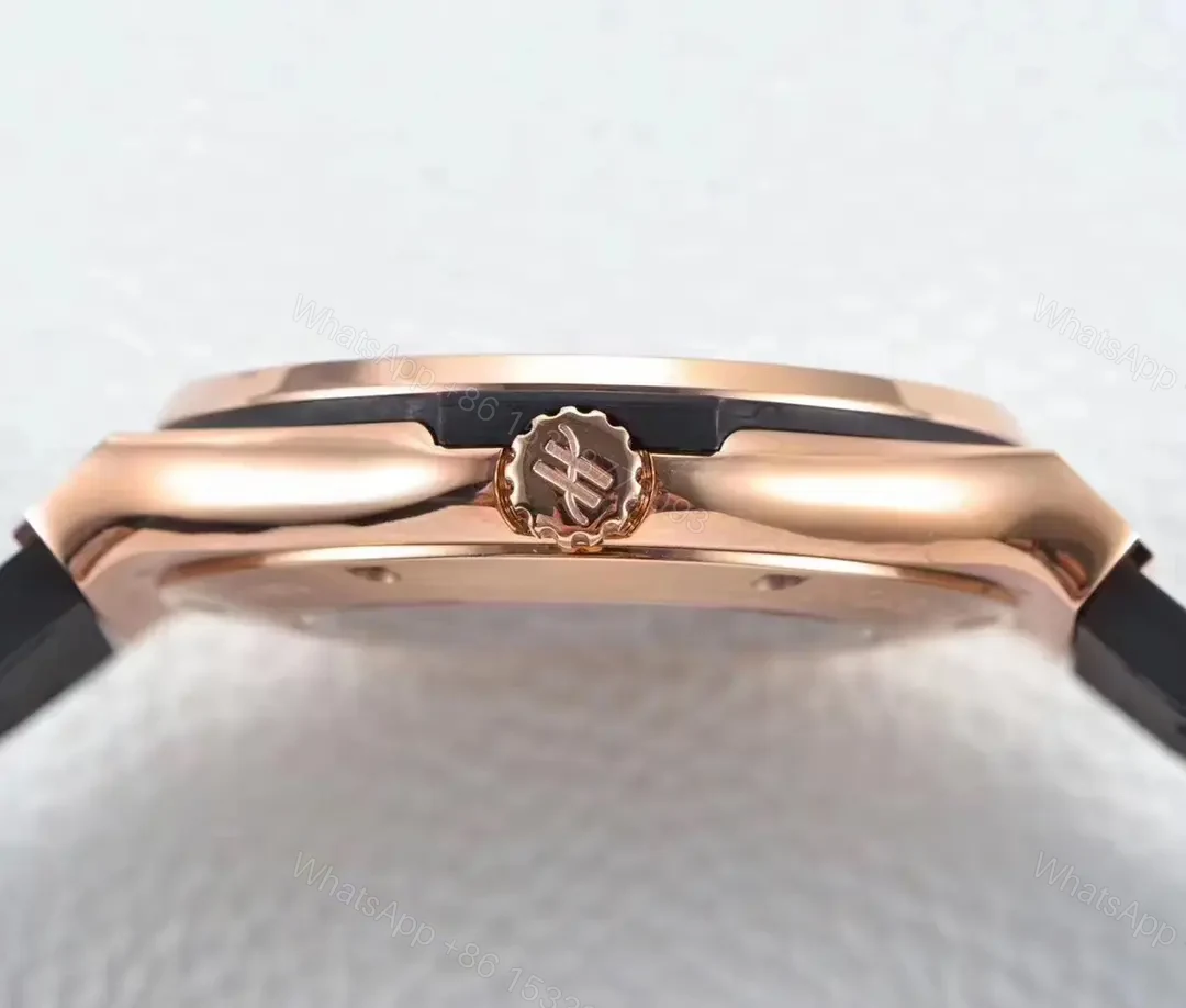 View 5 of Hublot Classic Fusion Rose Gold with Black Dial and Leather Strap Watch