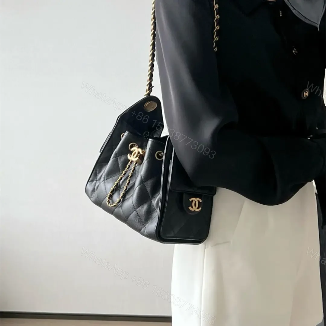 View 11 of 高仿Chanel*26C系列AS5631小牛皮腋下單肩包Mini黑色免檢版