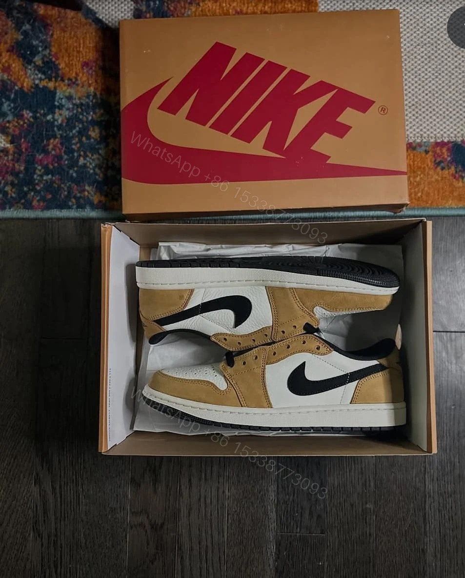 View 3 of FIRST COPY Air jordan 1 Low OG Rookie of the year for men