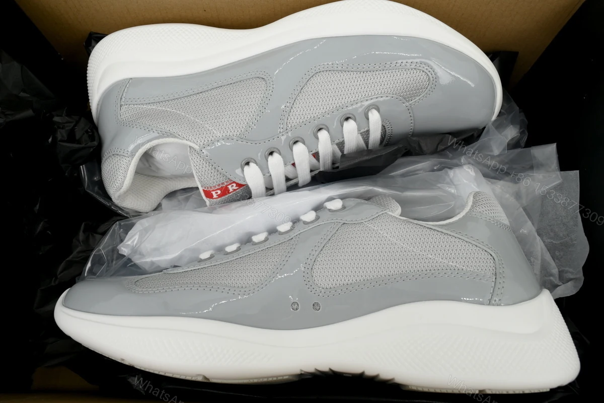 View 5 of Prada Off-White Gray