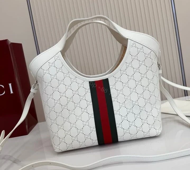 View 8 of Gucci Giglio Small Tote Bag TB5475 Mirror 1:1