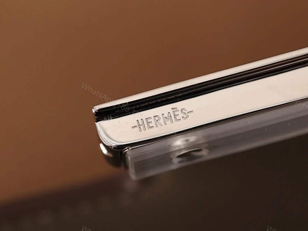 View 9 of 原單Hermes復刻包包Constance系列錫器灰銀扣