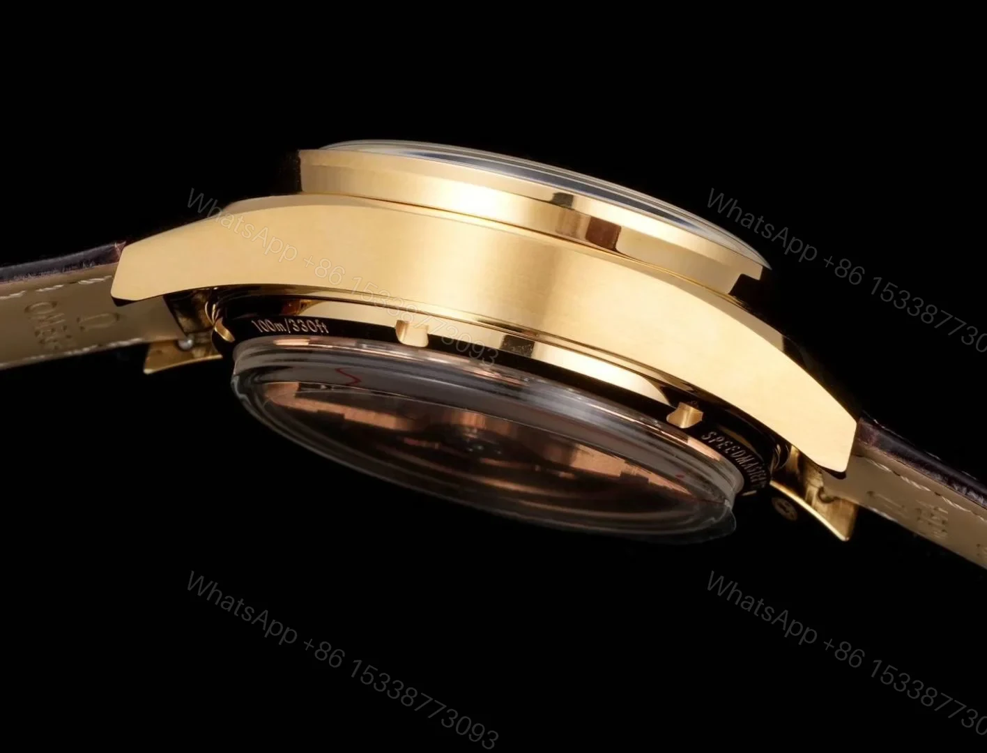 View 7 of Omega Speedmaster Broad Arrow Yellow Gold Enamel 3656.20.31