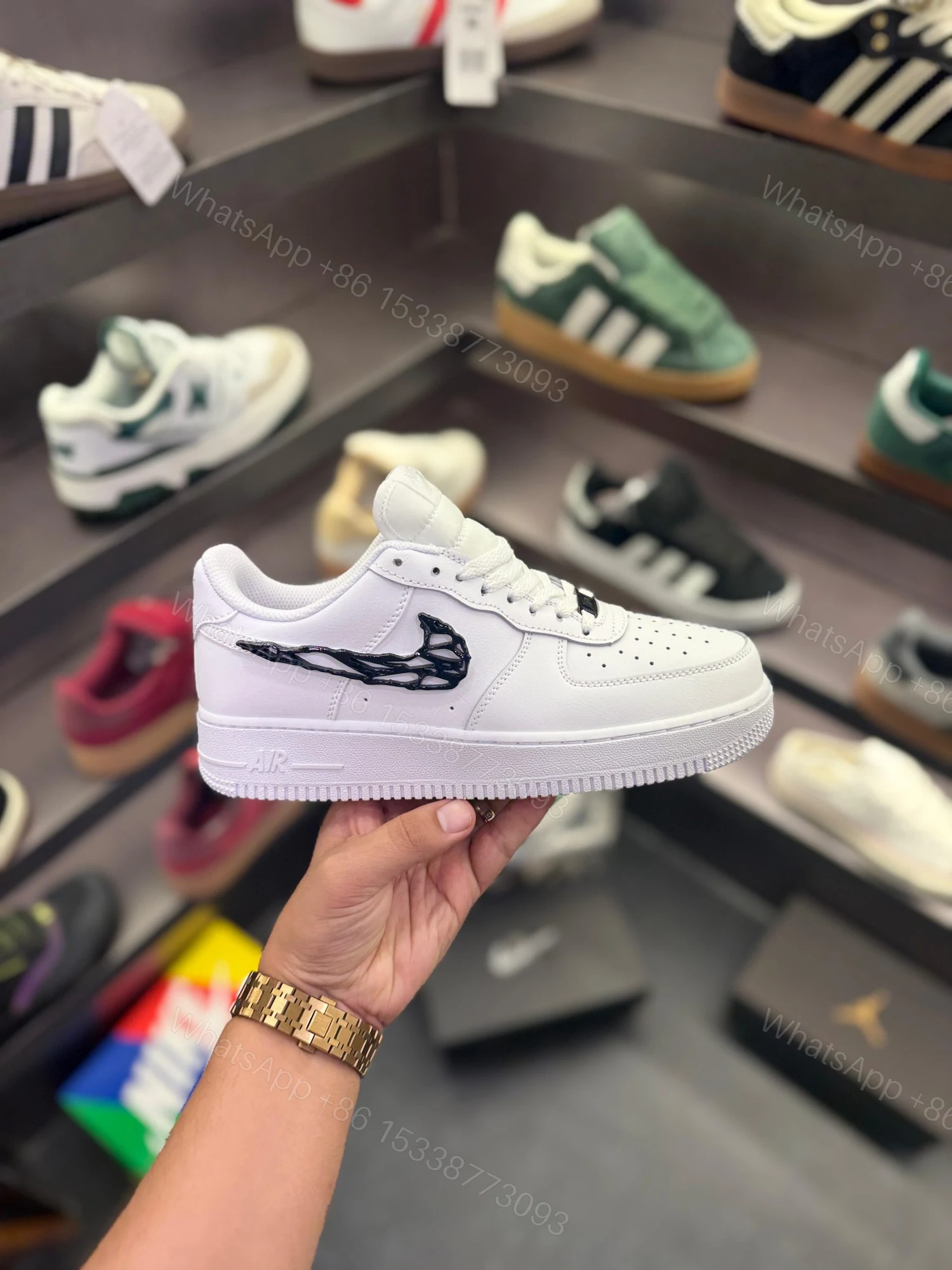 View 8 of FIRST COPY NIKE AIRFORCE ONE MOLTEN METAL VENOM