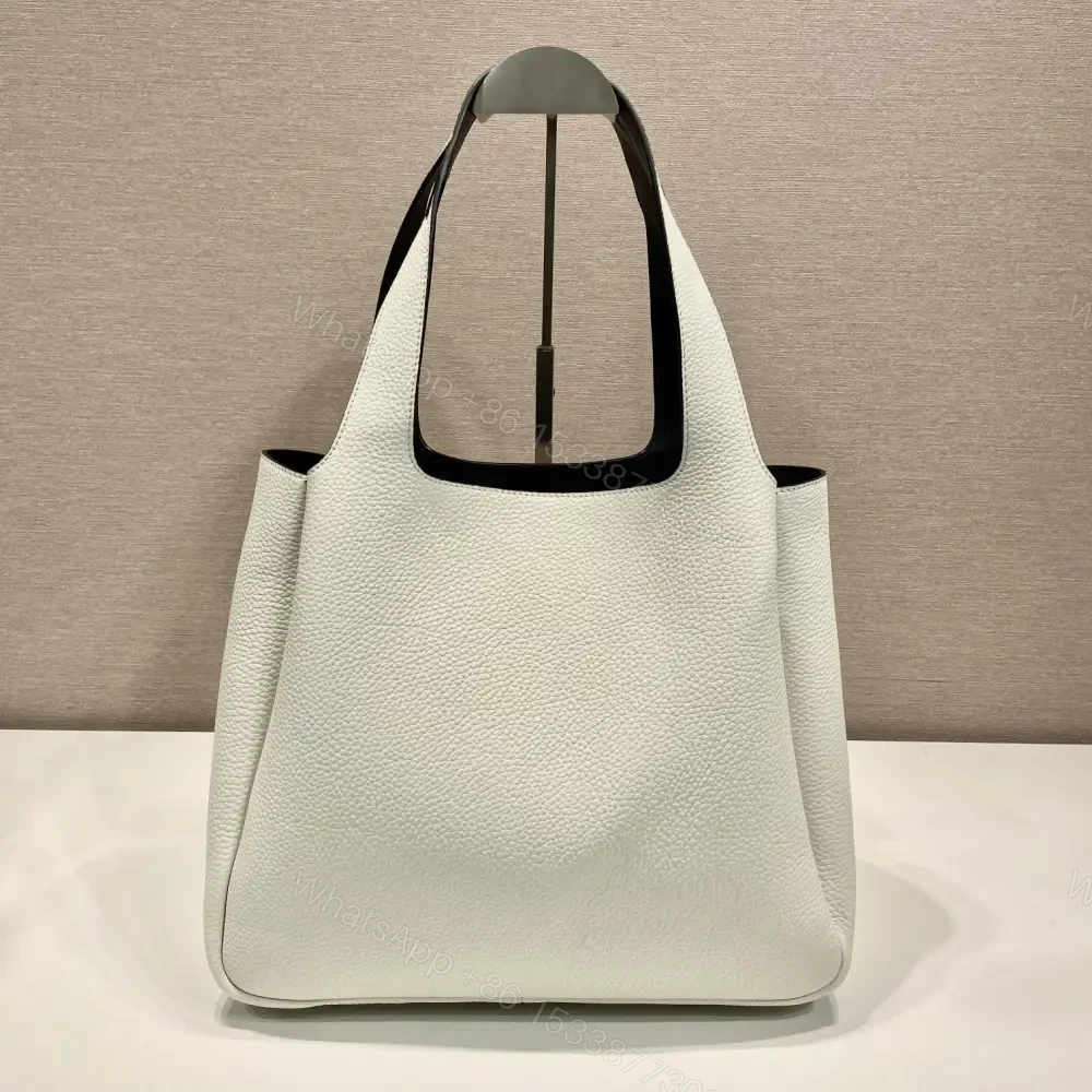 View 2 of 高仿Prada*Tote系列菜籃子1BG338大號白色免檢版