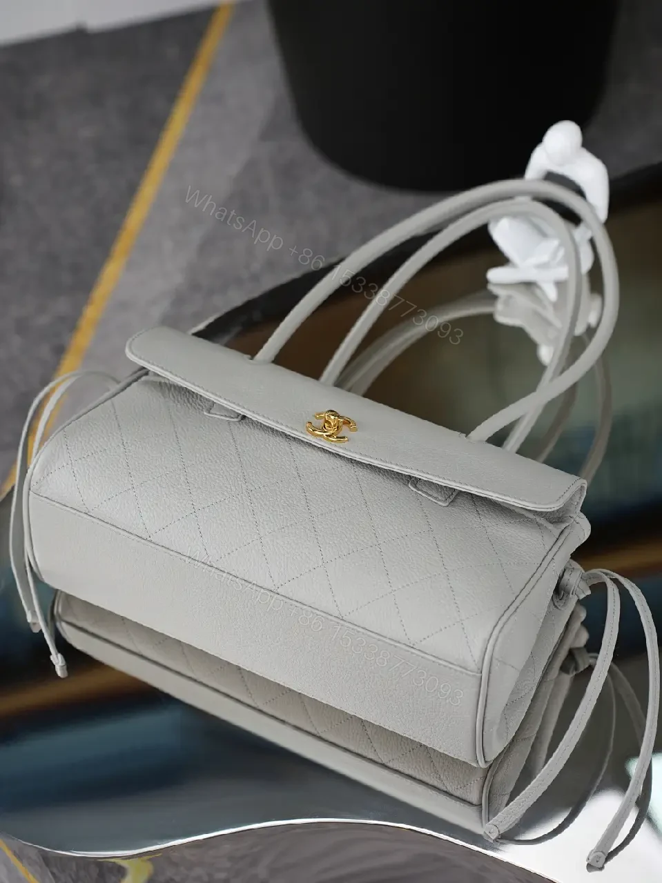 View 9 of Quilted Shoulder Bag: Everyday Luxury with Precision Craft