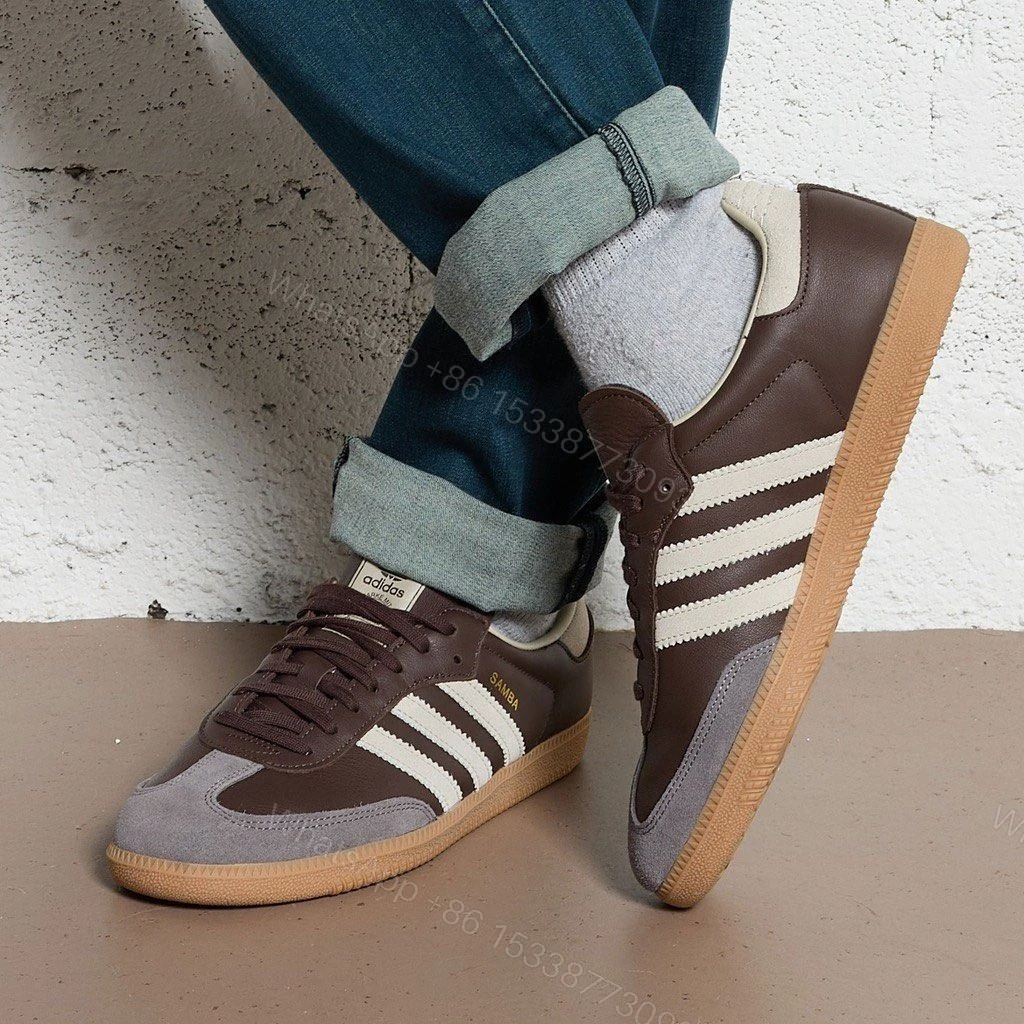 View 5 of First Copy Adidas Originals Samba OG Brown