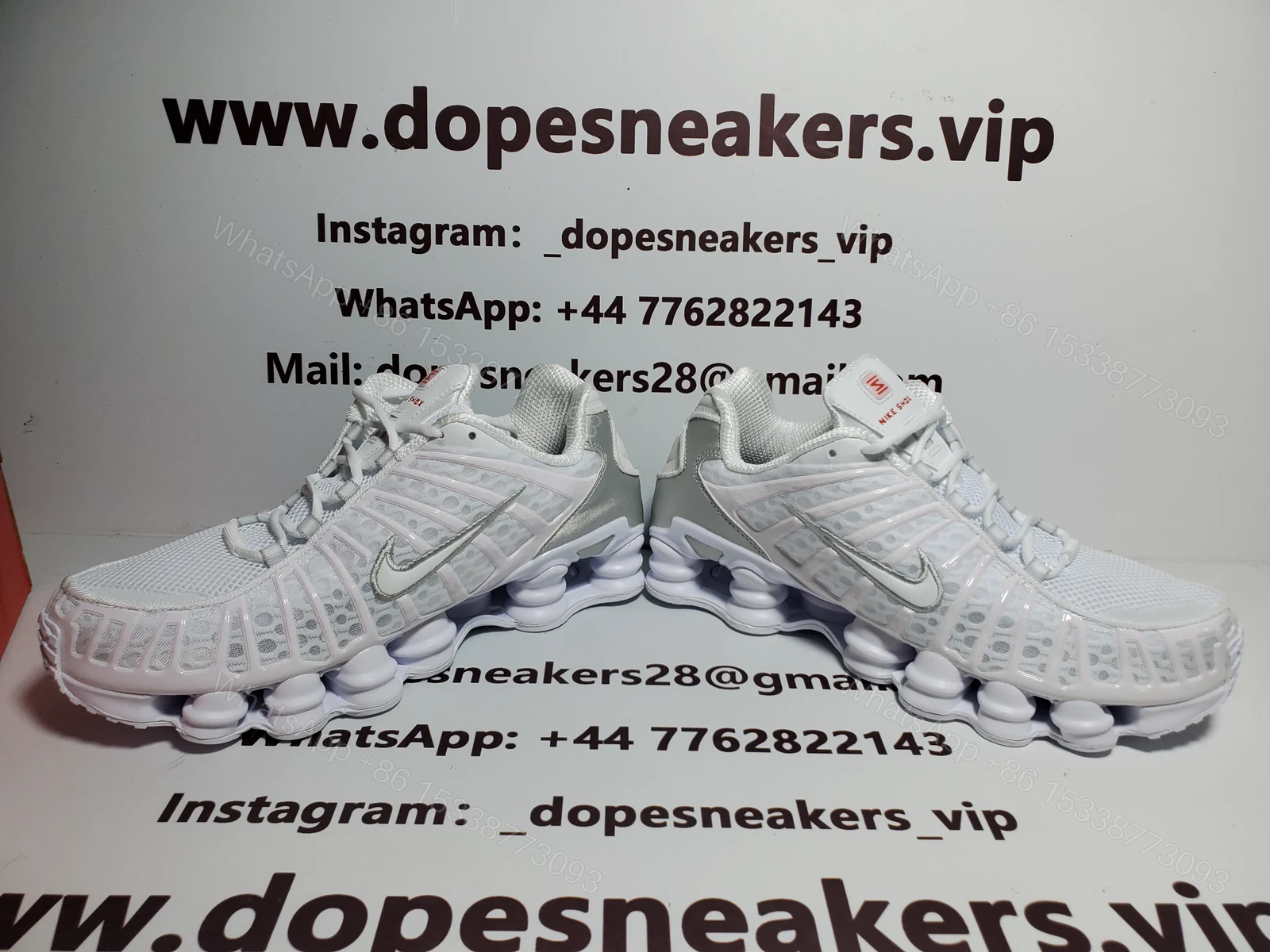 View 4 of Nike Shox TL White Metallic Silver AR3566-100