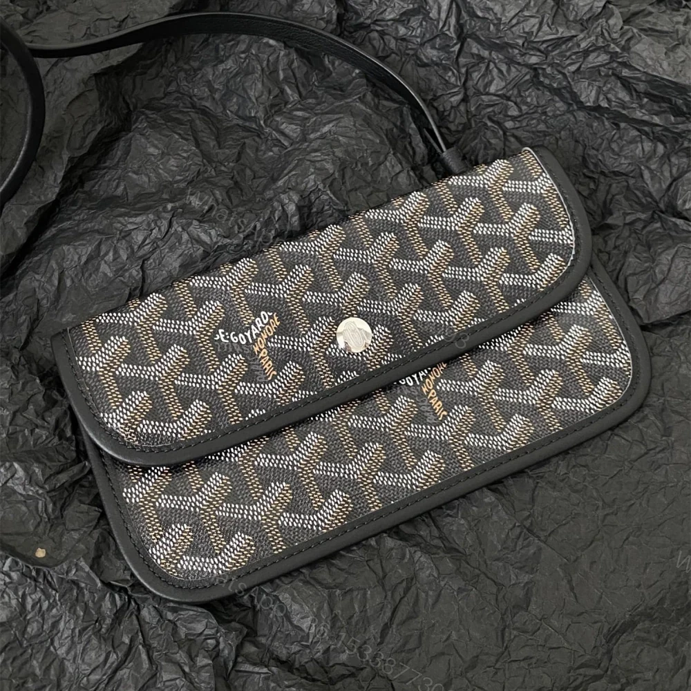 View 6 of 高仿Goyard*STLOUI8滿印Tote媽咪袋黑色大號免檢版