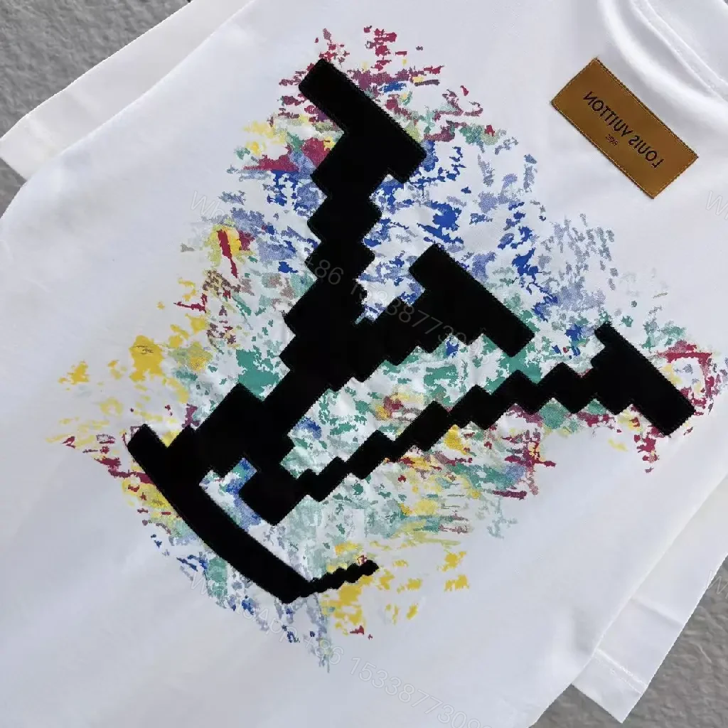 View 5 of White Cotton Tee – Minimalist Luxury Logo Shirt
