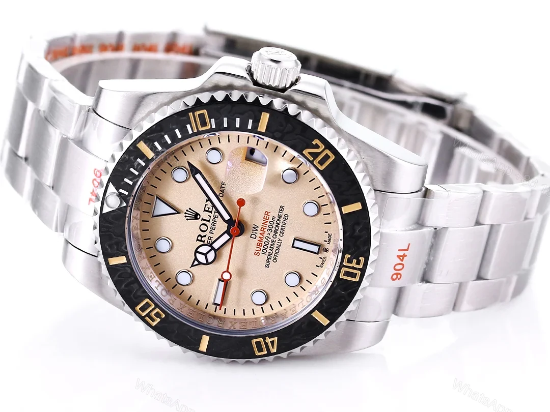 View 5 of Rolex Submariner DIW Carbon Fiber Pink Dial Custom Watch 40mm Ultimate Edition RG-ROLEX-SUB-DIW-CARBON-PINK-40