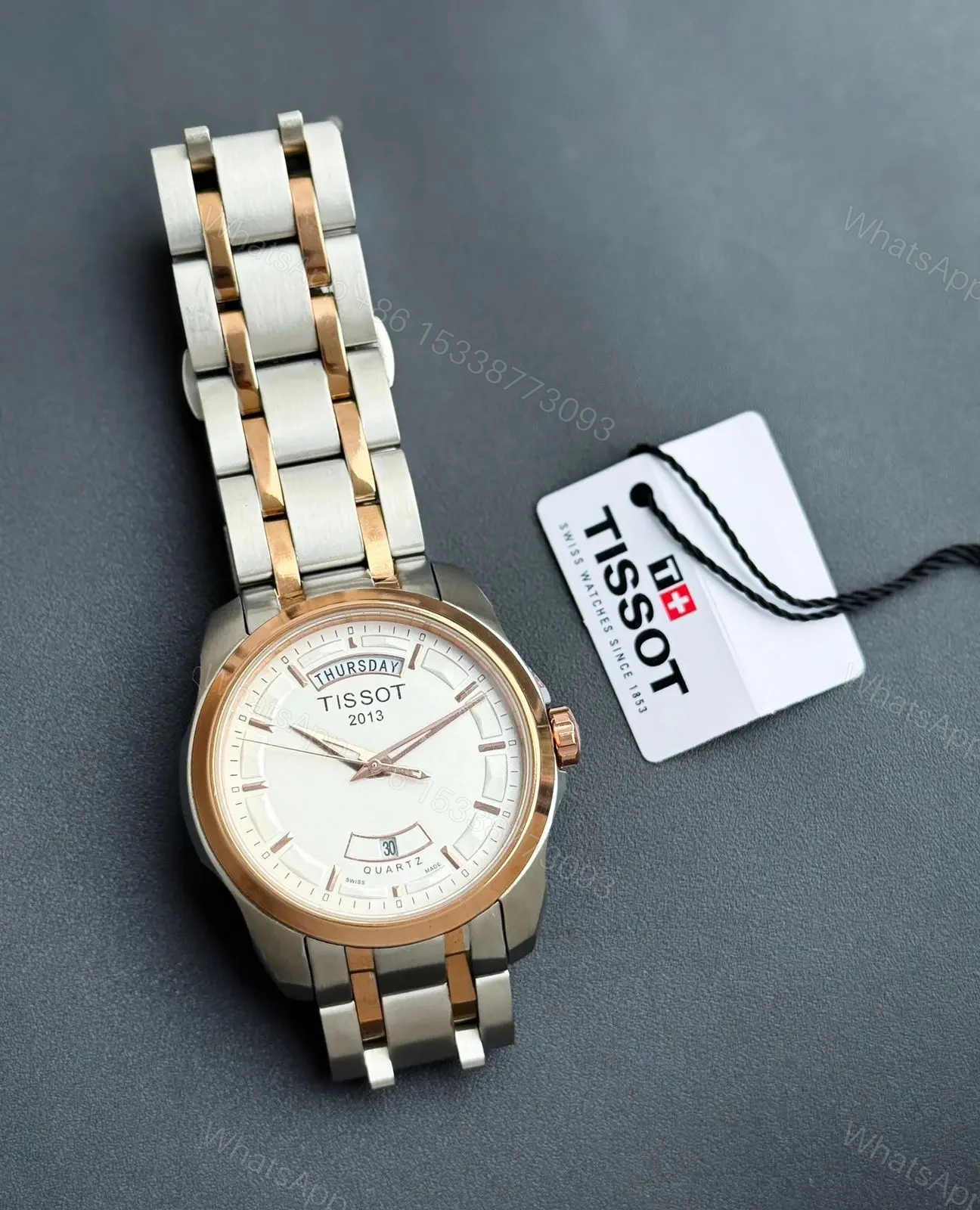 View 4 of Tissot Day-Date White dial