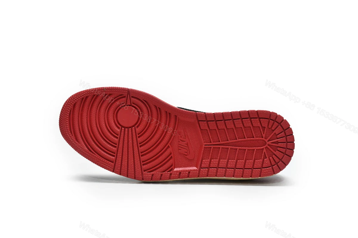 View 9 of Travis Scott x Air Jordan 1 Low Black Red DM7866-166