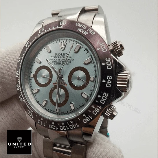 View 6 of Rolex Daytona Cosmograph 126506 Blue Dial Oyster Replica