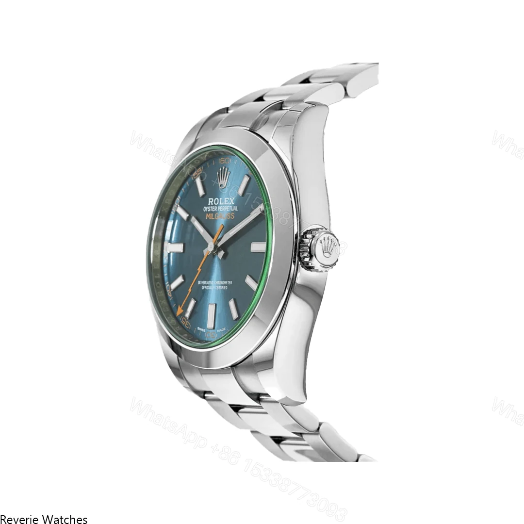 View 2 of Rolex Milgauss Blue Dial Replica