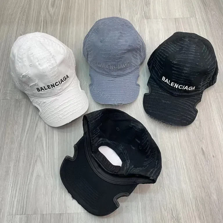 White + Cotton + Streetwear + Embossed logo detail + Baseball Cap — view 1