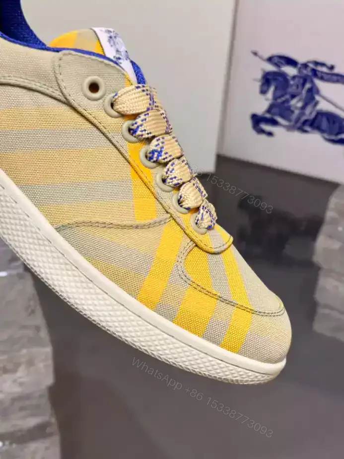 View 4 of BURBERRY TERRACE CHECK SNEAKERS – BBR104