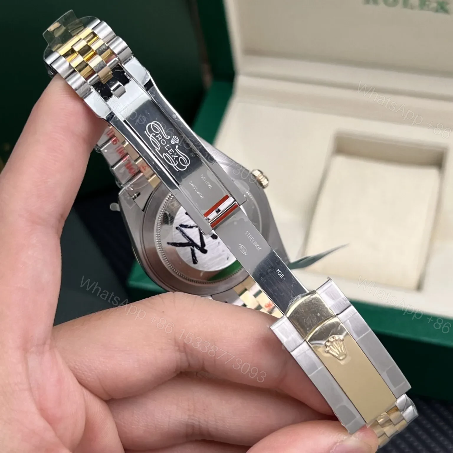 View 6 of Rolex Datejust Mother of Pearl Diamond Dial 126283RBR-0009 36 mm