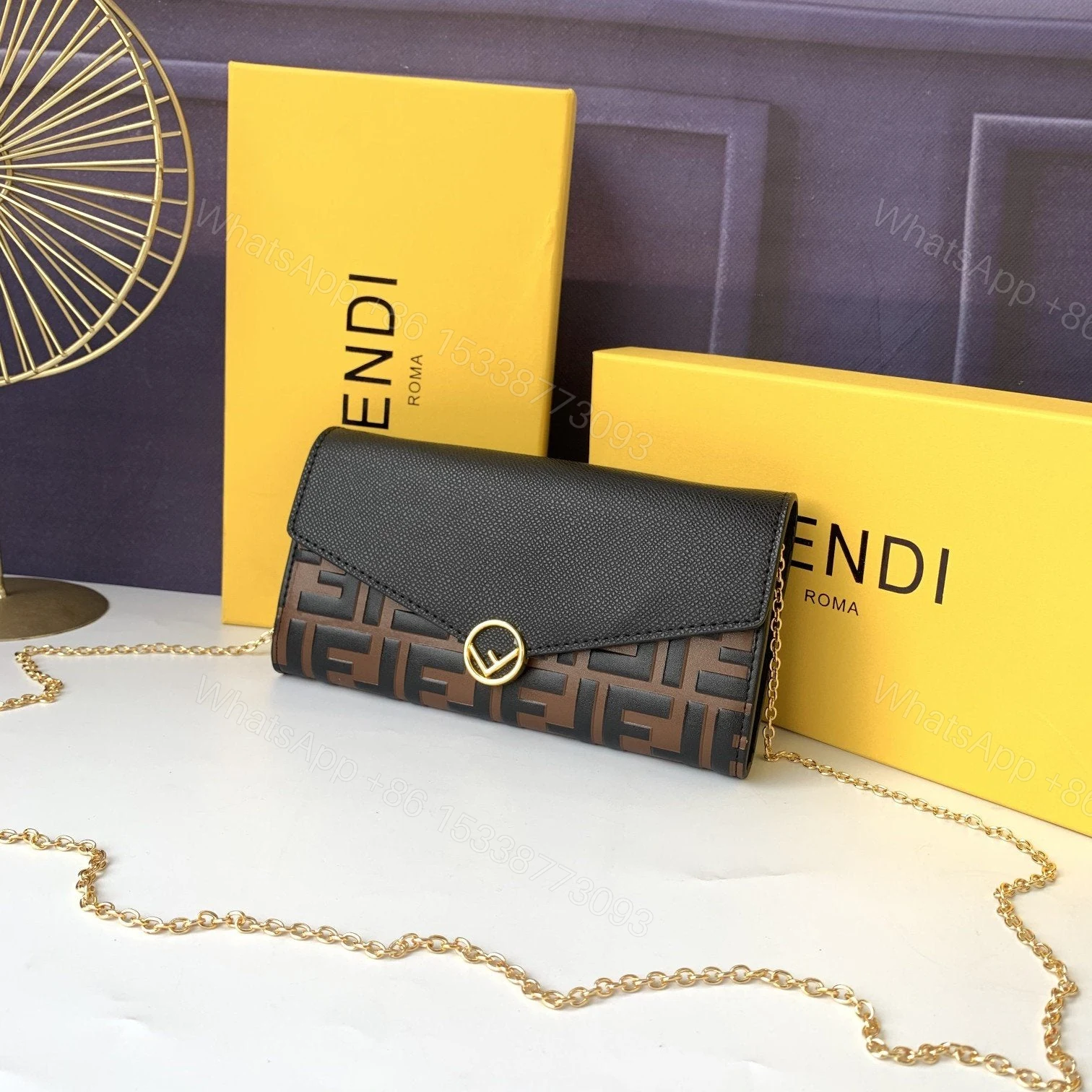 View 8 of Fendi Chain Wallet