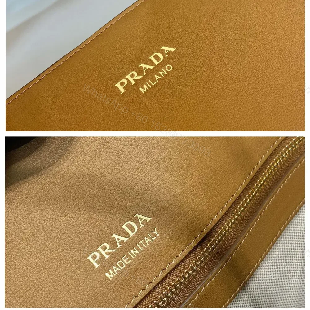 View 9 of 高仿Prada托特包1BG510棕色免檢版