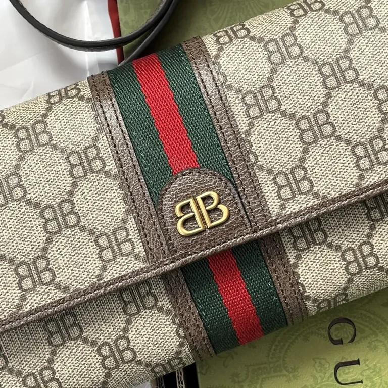 View 2 of G GG Canvas Crossbody â€” Monogram Web, Luxury Everyday Carry