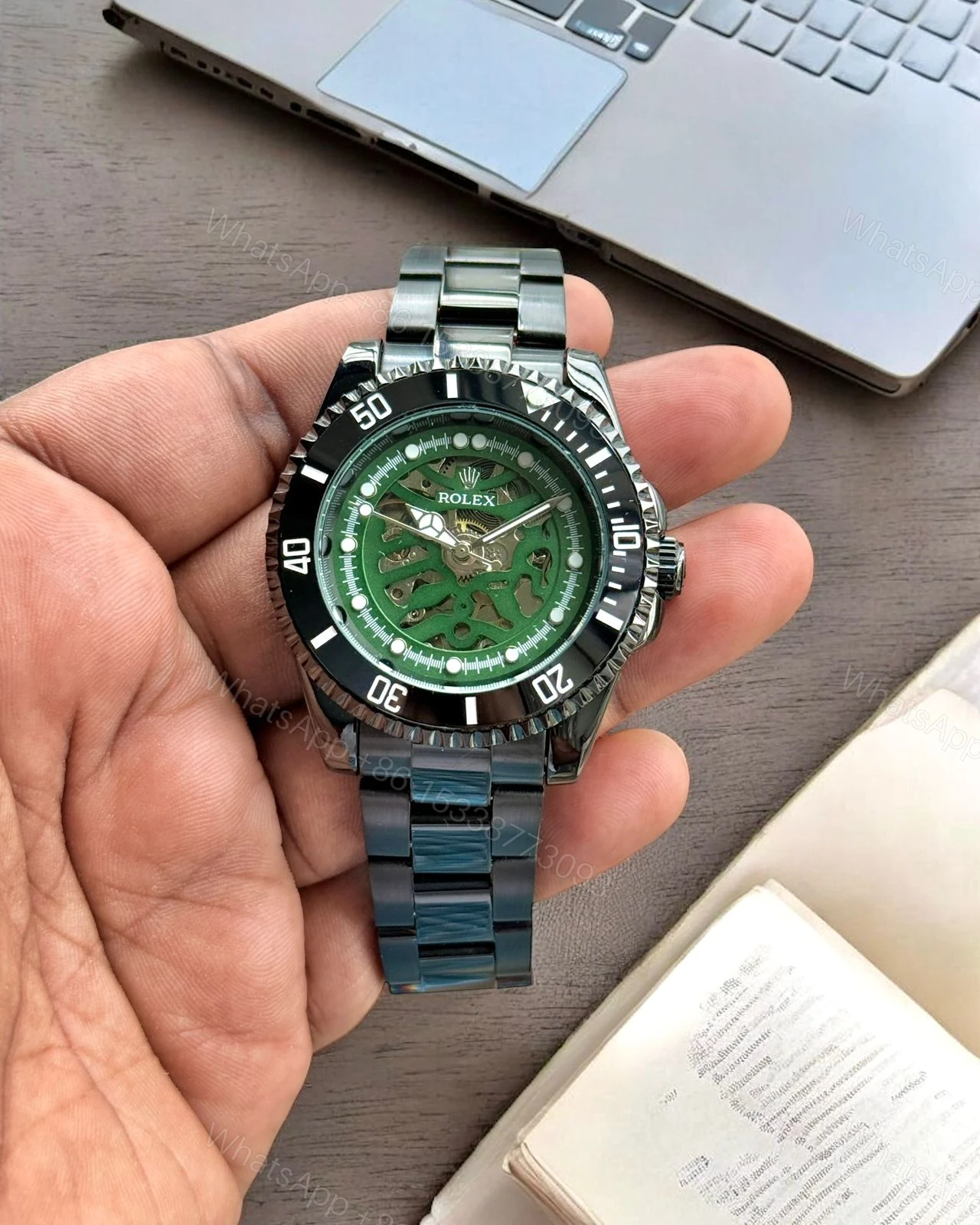 View 2 of FIRST COPY ROLEX CERAMIC RING