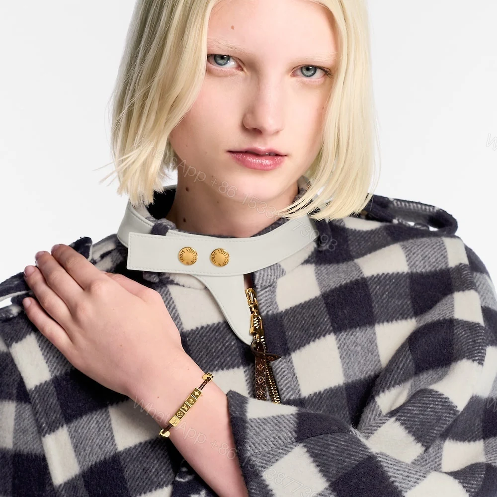View 9 of Louis Vuitton Lv Cube Bracelet Monogram Brown M8918Z
