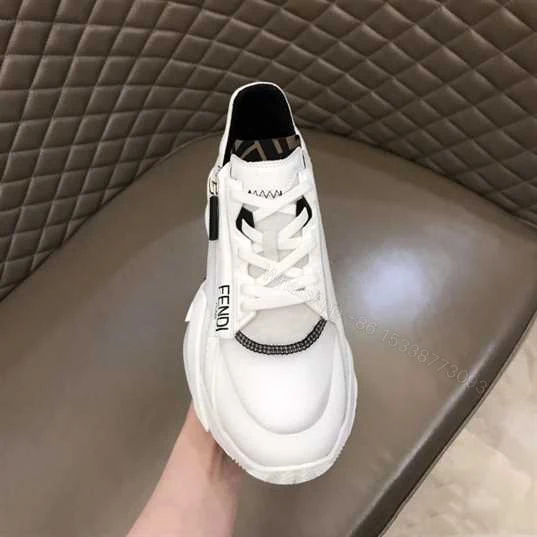 View 3 of FENDI CHUNKY LACE-UP TRAINERS – FD23