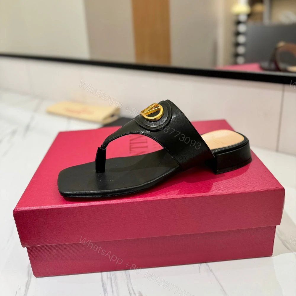 View 4 of Valentino Garavani Vlogo Signature Sandals Black
