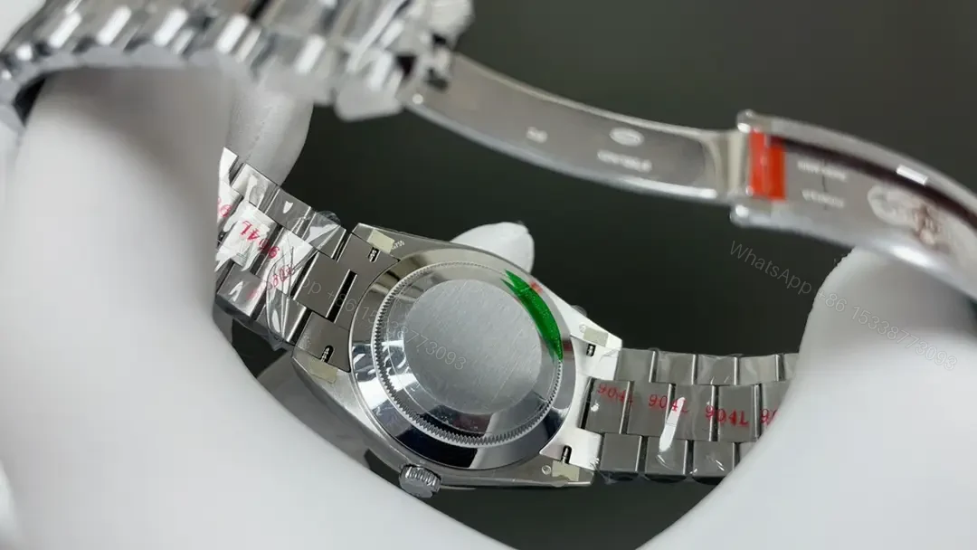 View 9 of Rolex Day-Date Silver Dial 40MM President Bracelet Premium Edition 228236-0002