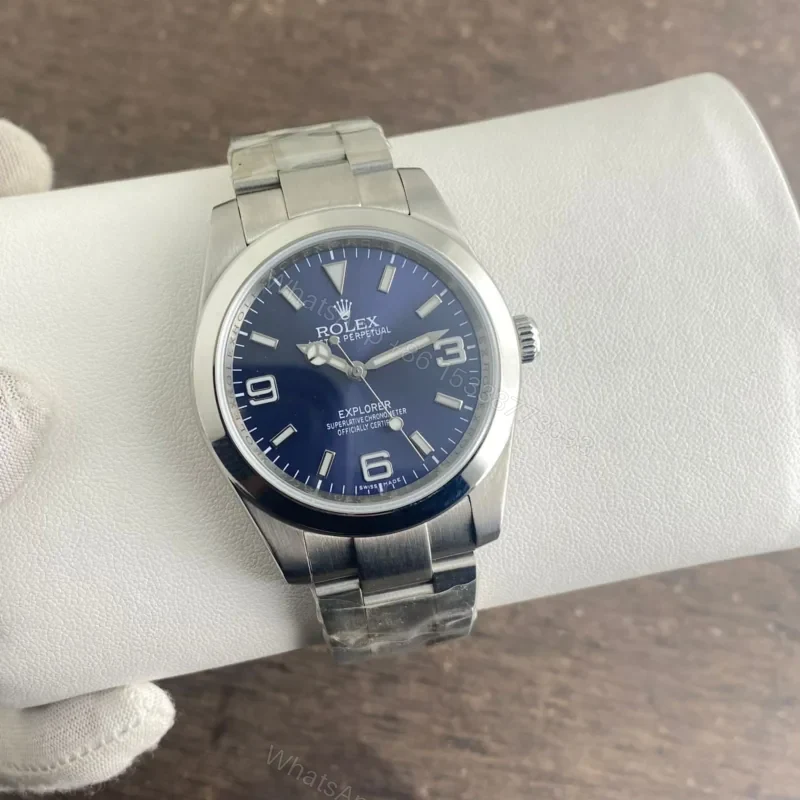 Rolex Air-King Blue 40MM Automatic Stainless Steel — view 1