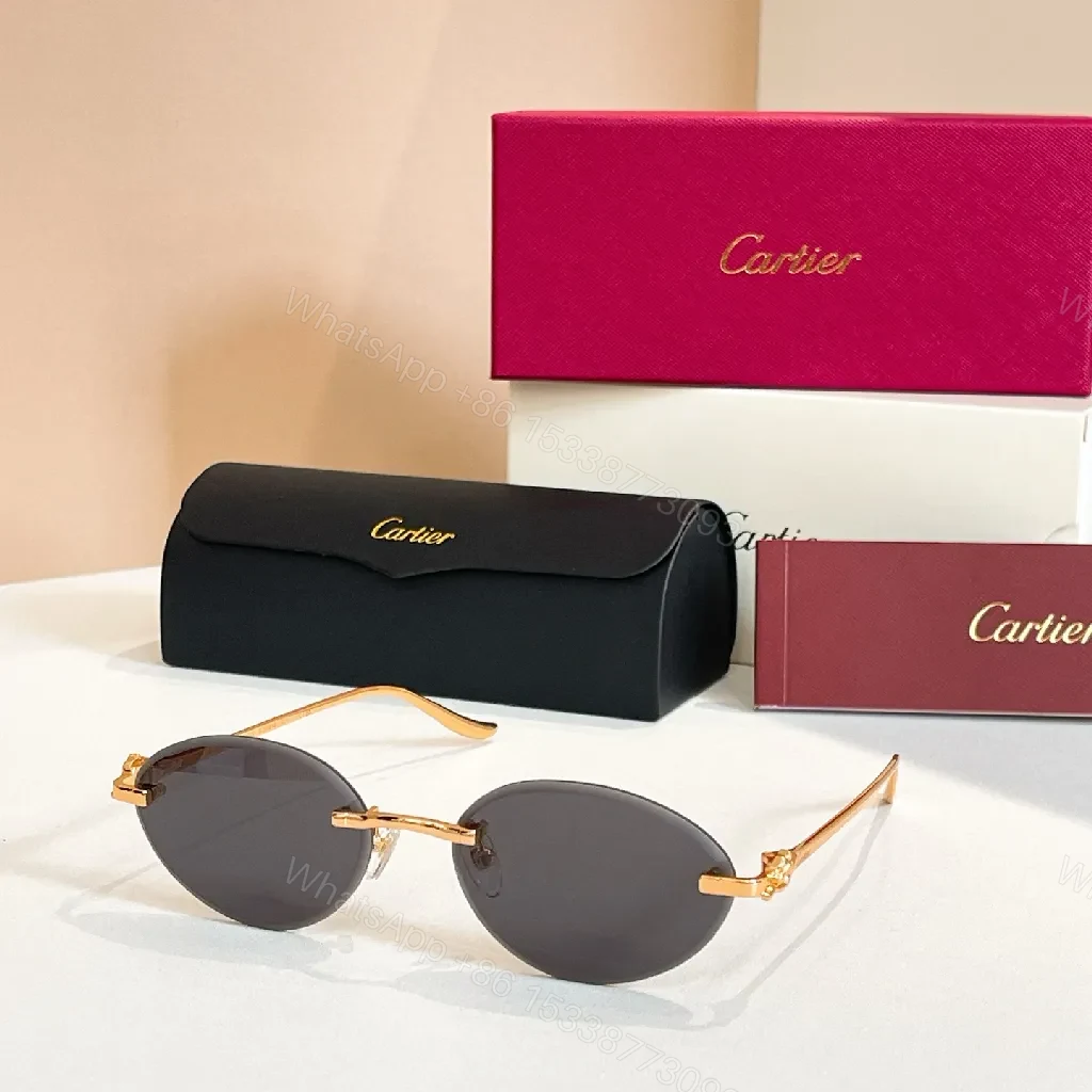 View 3 of Gold-Tone Round Sunglasses with Gradient Lenses, Deluxe Frame, All-Day Comfort
