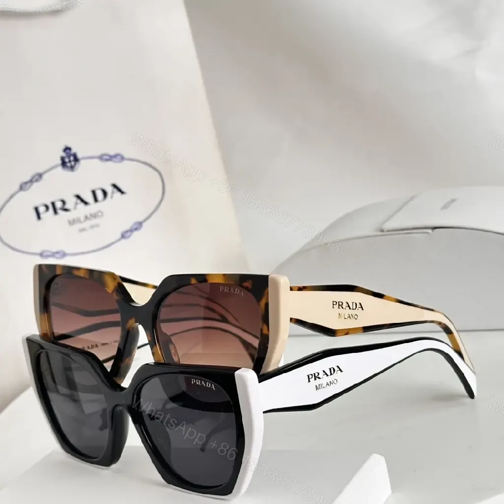 View 4 of Bold Contrast Sunglasses: Oversized Square, Polarized Lenses