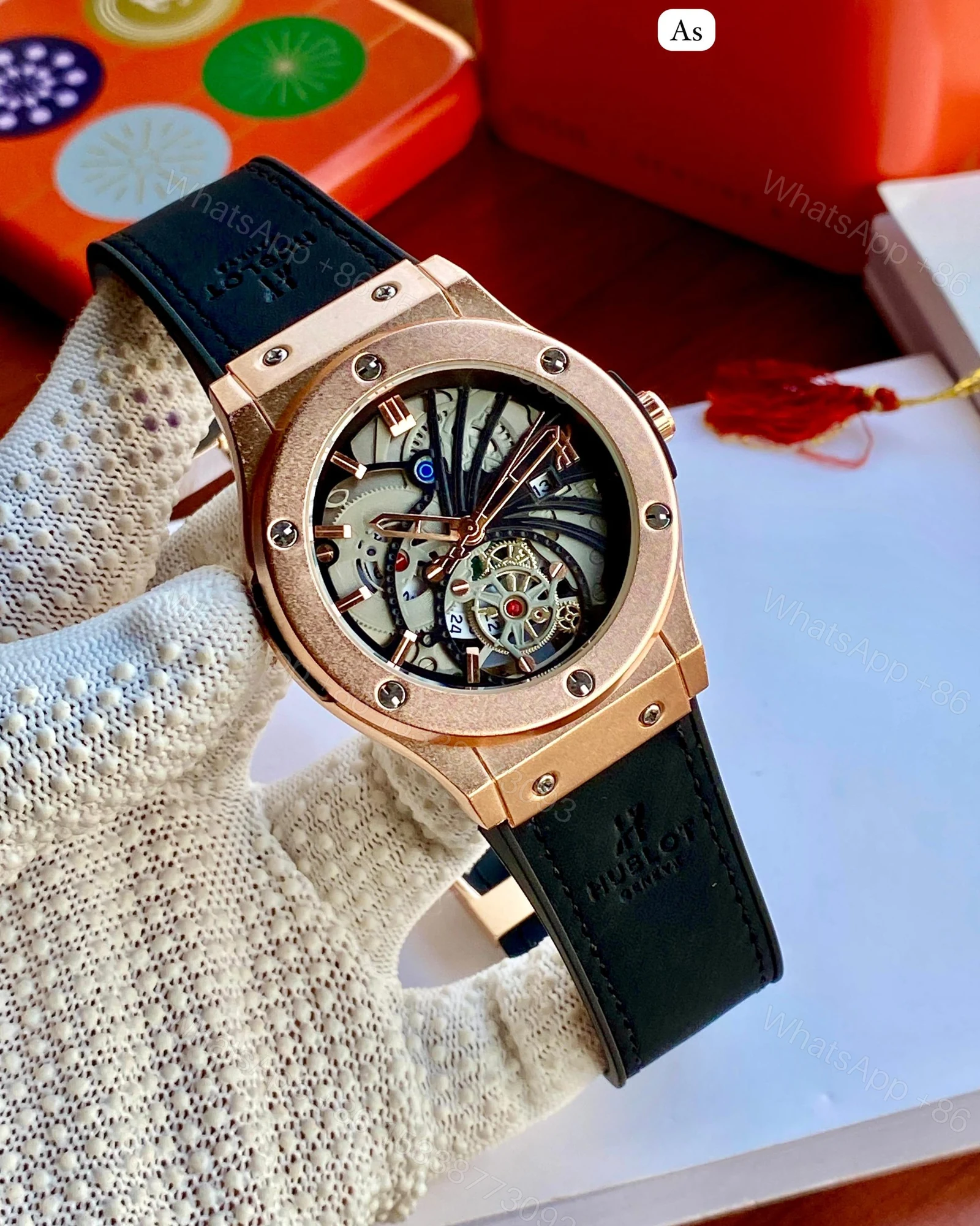 View 8 of FIRST COPY hublot bing bang For men’s watch