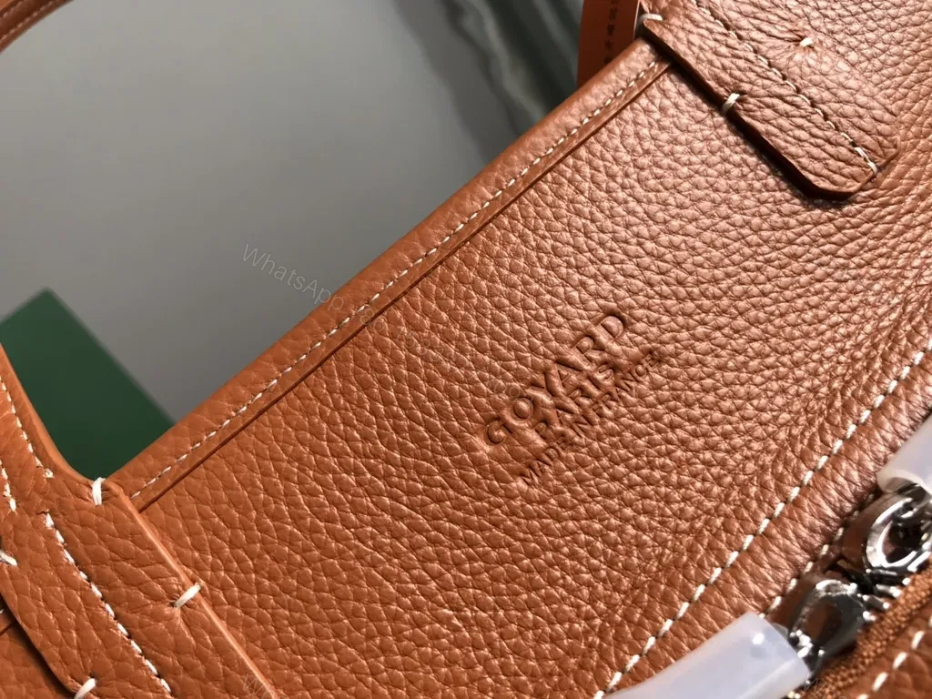 View 5 of Patterned Luxury Tote with Signature Goyard Frame Tote