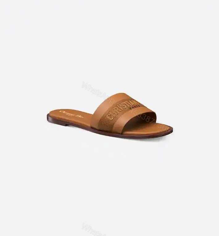 View 5 of Minimalist Dior Sandals: Leather, Logo Band, Everyday Luxury