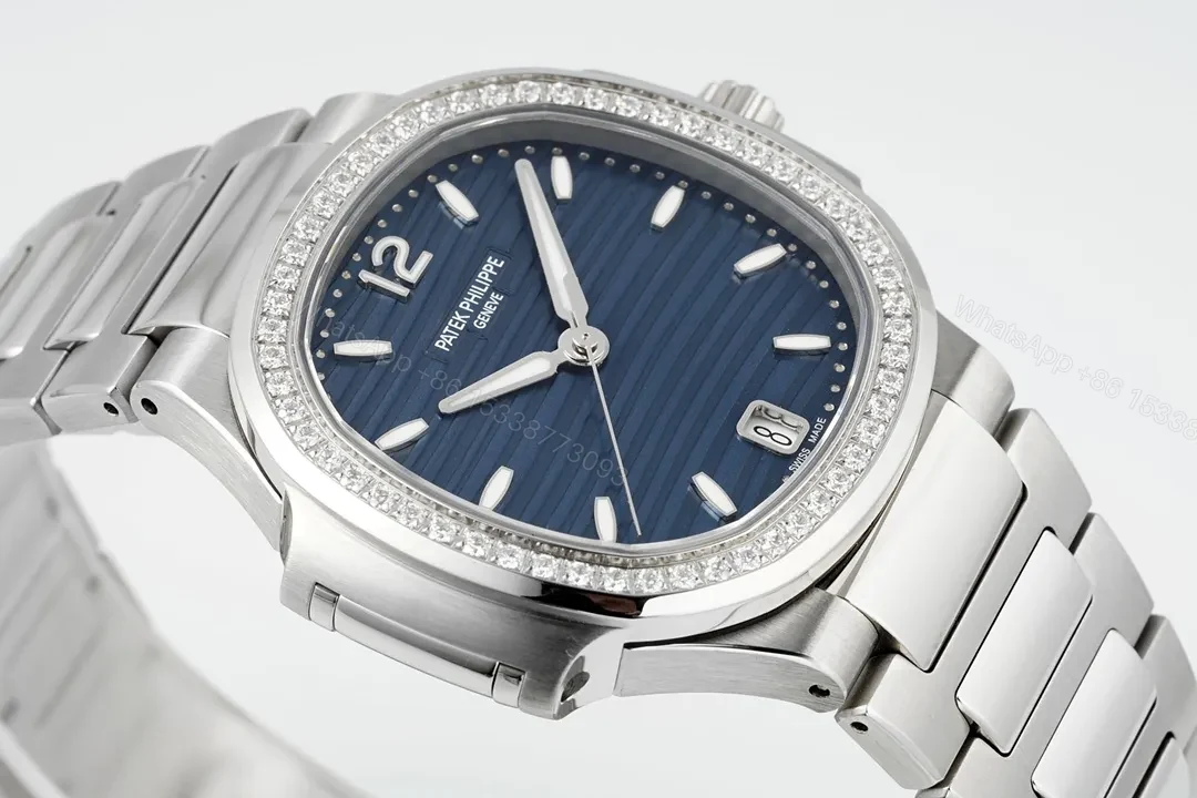 View 4 of Patek Philippe Blue Nautilus Ladies Watch