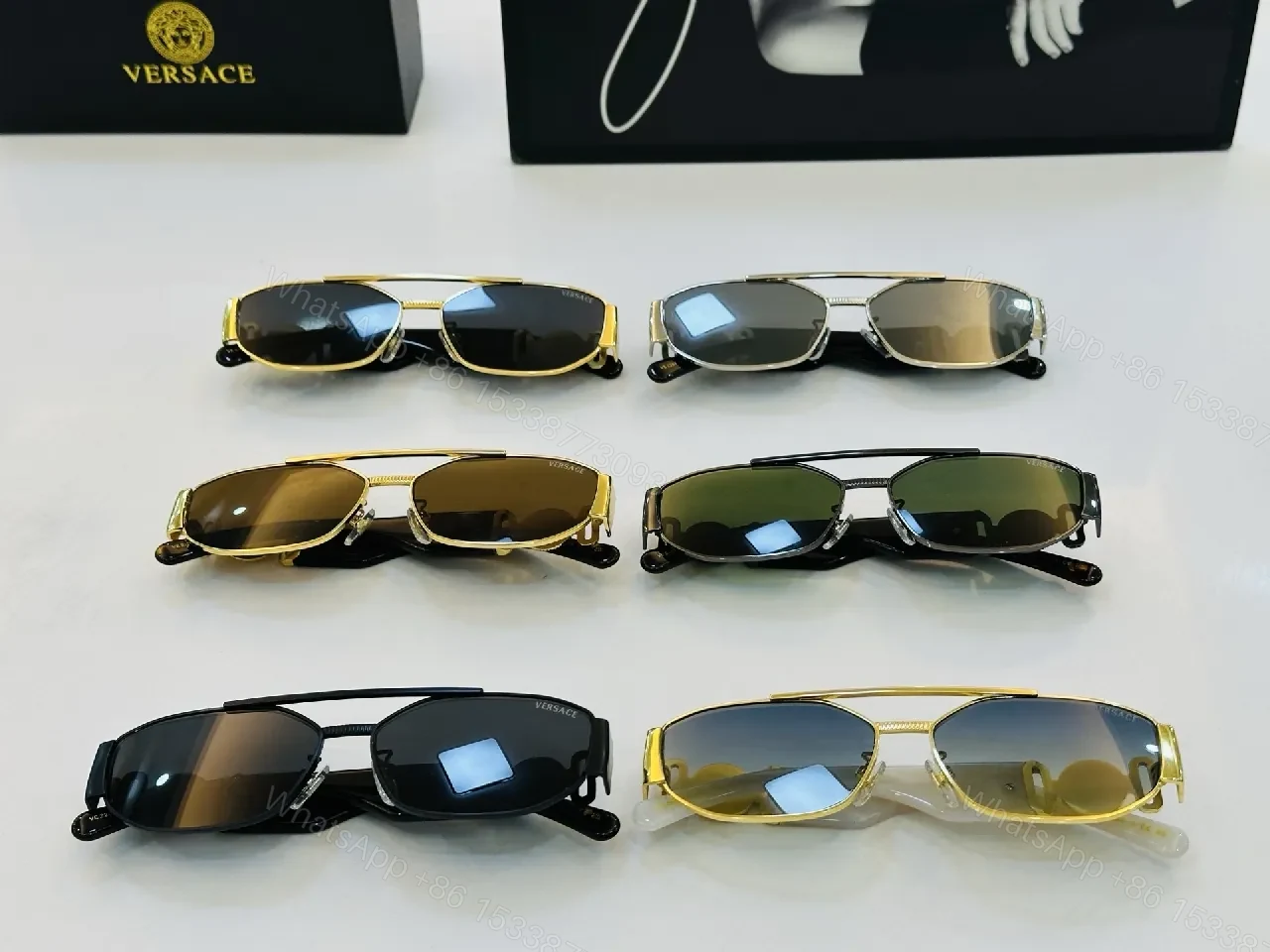 View 5 of Minimalist Metal Sunglasses: Sculpted Temple Detail, Polarized UV Protection